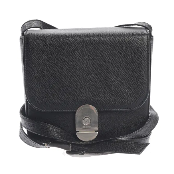 Shoulder Bag in Black, Leather, Bogner