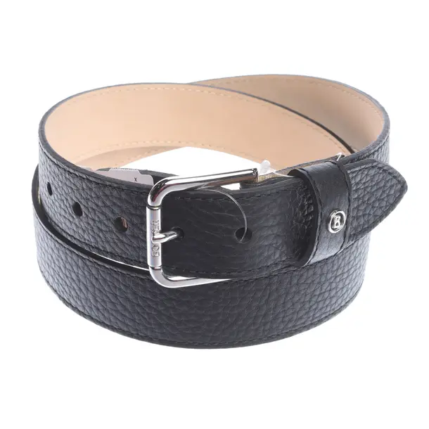 Gürtel in Schwarz, Leder, Bogner