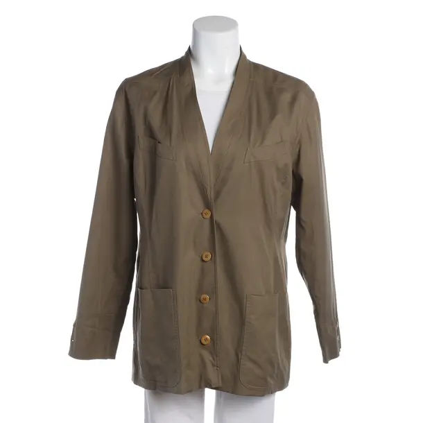 Blazer in Green, Cotton, Bogner