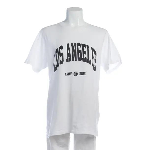Shirt in Weiß, Baumwolle, Anine Bing