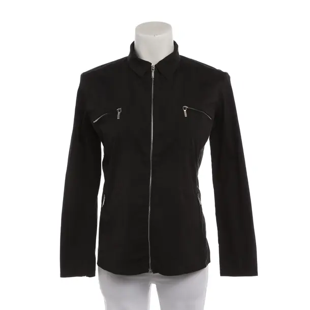 Sommerjacke in Schwarz, Baumwolle, Jil Sander