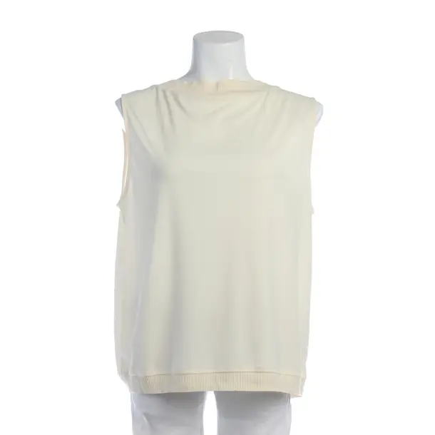 Blouse in White, Polyester, Jean Paul Gaultier