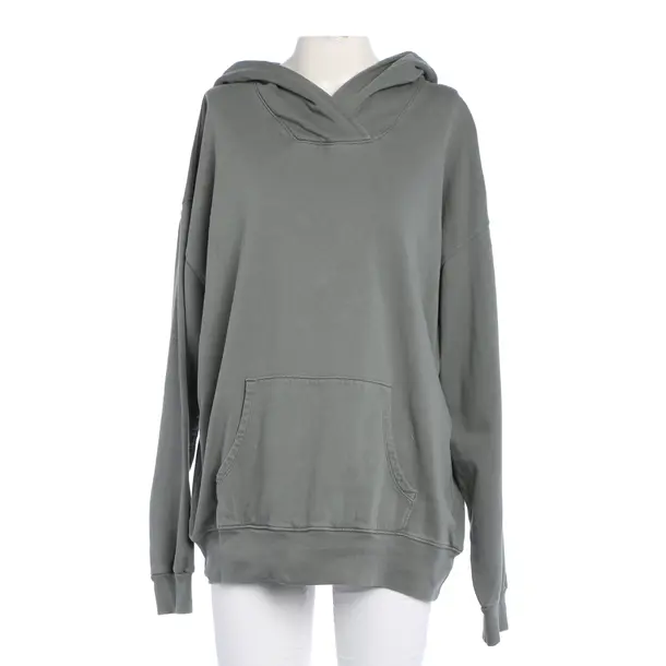 Hoodie in Grau, Baumwolle, Closed