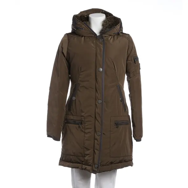 Winter Coat in Brown, Cotton, Marc O'Polo