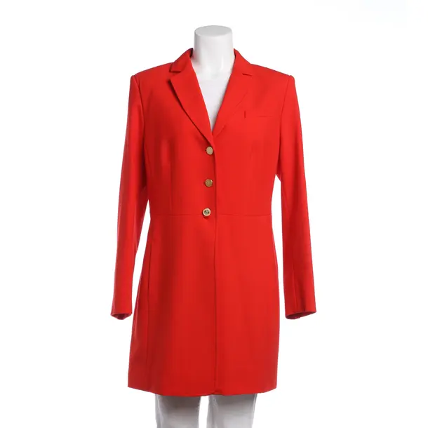 Mid-Season Coat in Red, Polyester, NVSCO