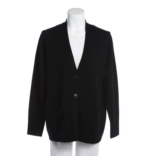 Cardigan in Black, Wool, Closed