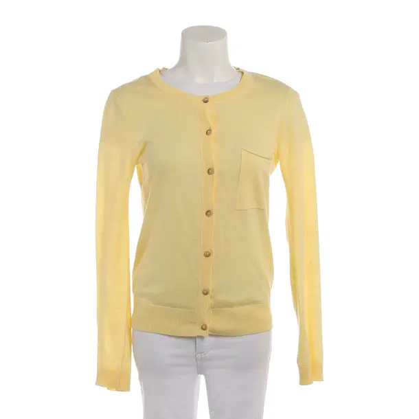 Strickjacke in Gelb, Leinen, Closed