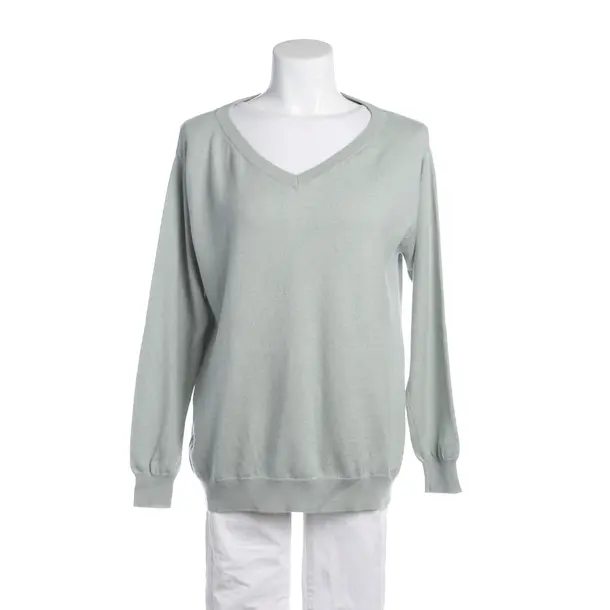 Kaschmirpullover in Grün, Kaschmir, Brunello Cucinelli