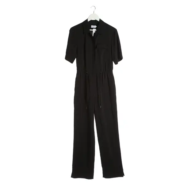 Jumpsuit in Schwarz, Viskose, Calvin Klein
