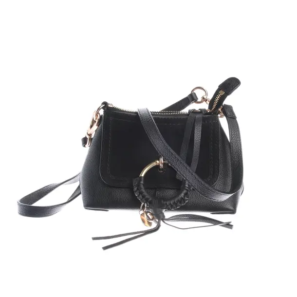 Shoulder Bag in Black, Leather, See by Chloé