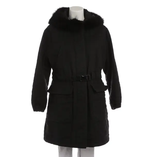 Winterjacke in Grau, Wolle, Prada Linea Rossa
