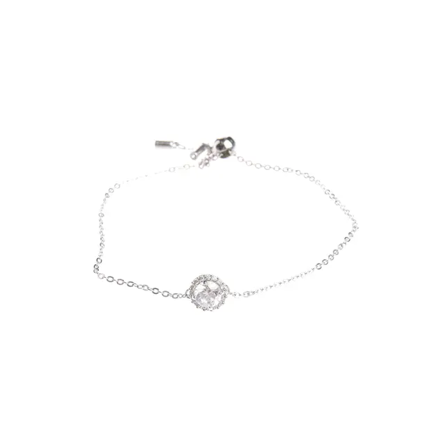 Bracelet in Metallic, Metal (metallic, metallized), Swarovski