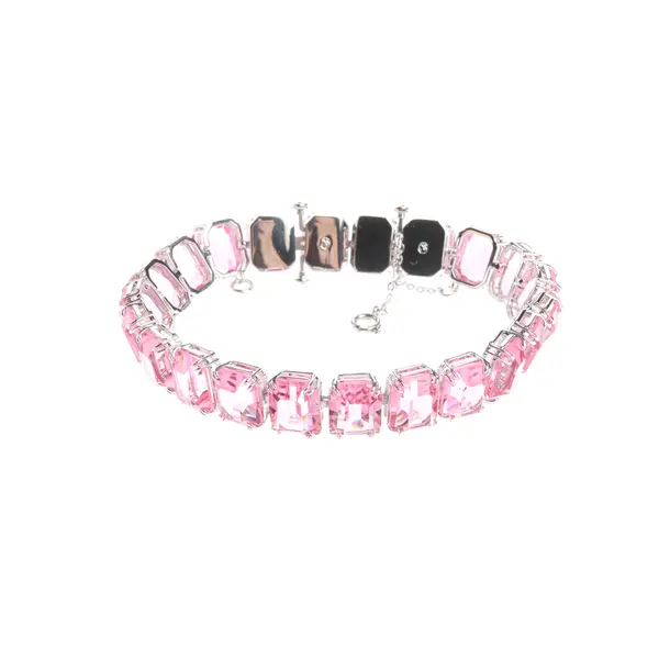 Bracelet in Metallic, Metal (metallic, metallized), Swarovski