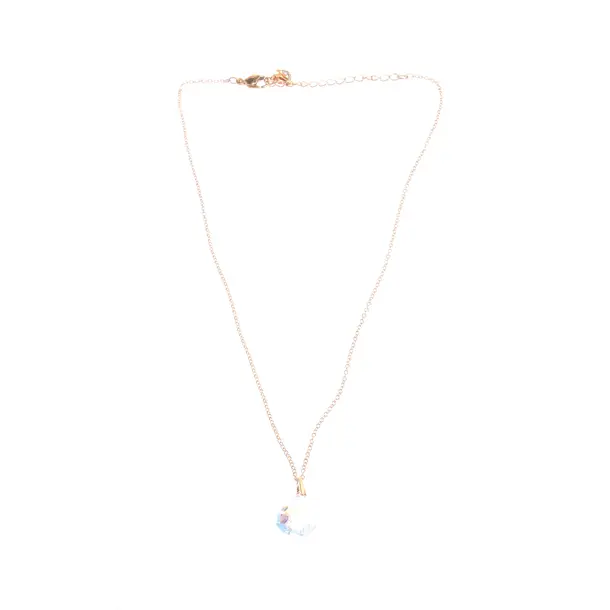 Necklace in Metallic, Metal (metallic, metallized), Swarovski