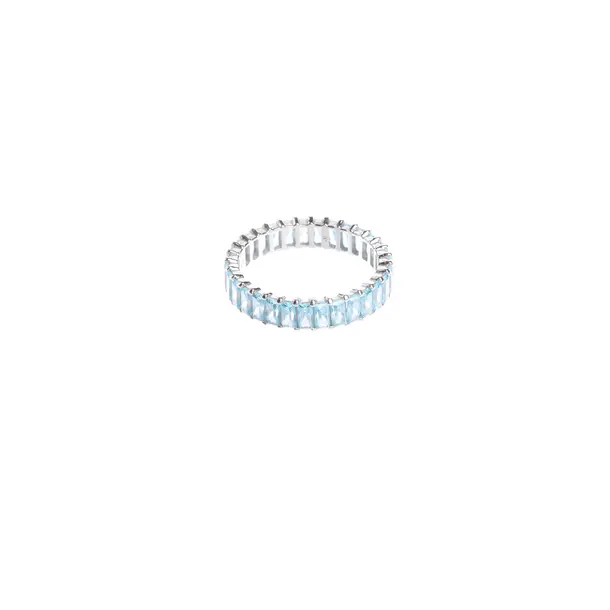 Ring in Metallic, Metal (metallic, metallized), Swarovski