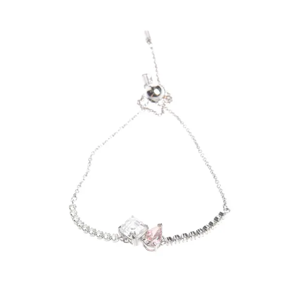 Bracelet in Metallic, Metal (metallic, metallized), Swarovski