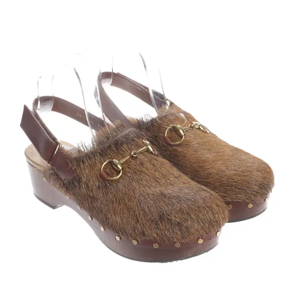 Slingbacks in Braun, , Gucci