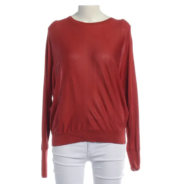 Jumper in Red, Silk, Drykorn