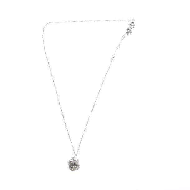 Halskette in Metallic, Metall (metallisch, metallisiert), Swarovski