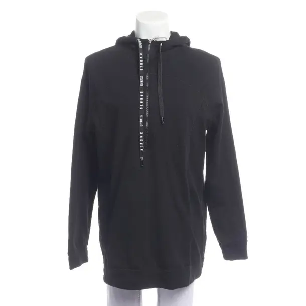 Hoodie in Black, Cotton, Marc Cain Sports
