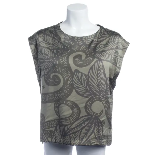Blouse in Gray, Silk, Hemisphere