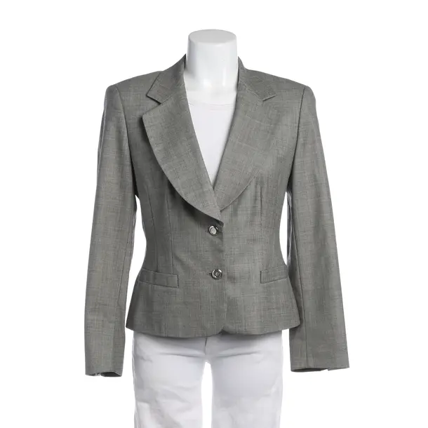 Blazer in Grau, Wolle, Escada