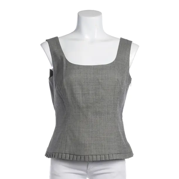 Top in Grau, Wolle, Escada