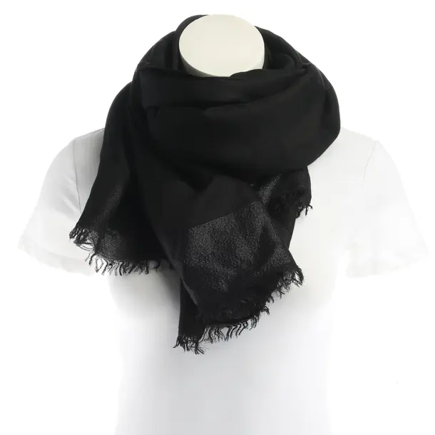 Shawl in Black, Wool, Armani Jeans