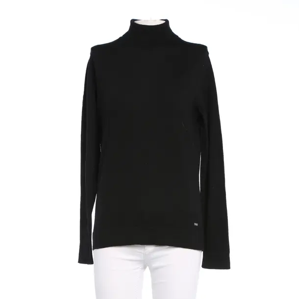 Wollpullover, in Schwarz, Wolle, Karl Lagerfeld