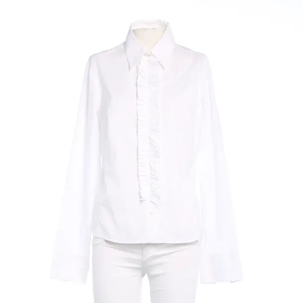 Blouse, in White, Cotton, Hugo Boss