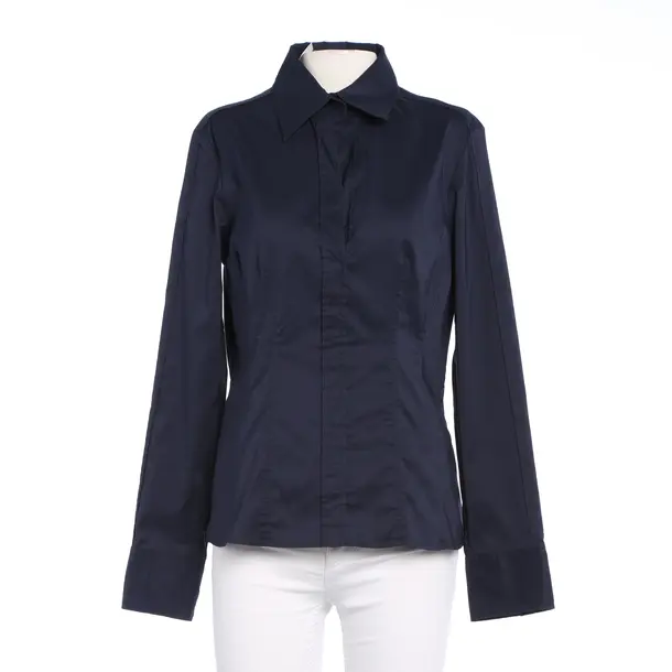 Bluse in Blau, Baumwolle, Hugo Boss