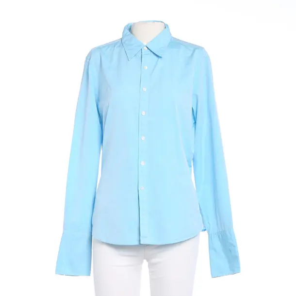 Blouse in Blue, Cotton, Lauren Ralph Lauren