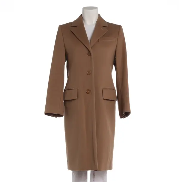 Winter Coat in Brown, Wool, Max Mara