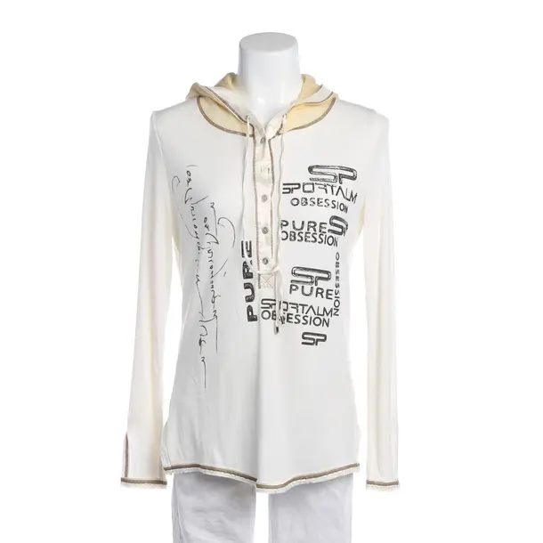 Hoodie in Weiß, Modal, Sportalm