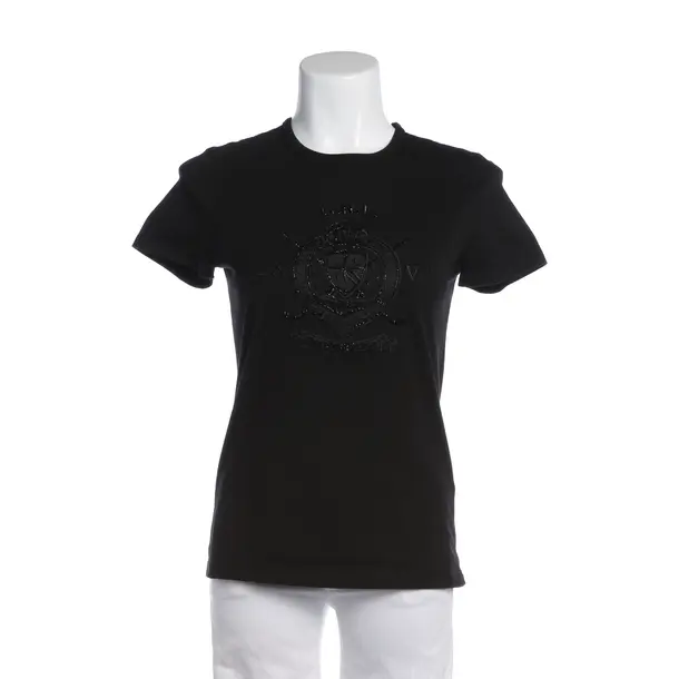 Shirt in Schwarz, Baumwolle, Lauren Ralph Lauren