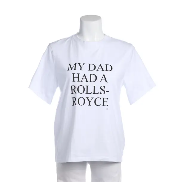 Shirt in Weiß, Baumwolle, Victoria Beckham