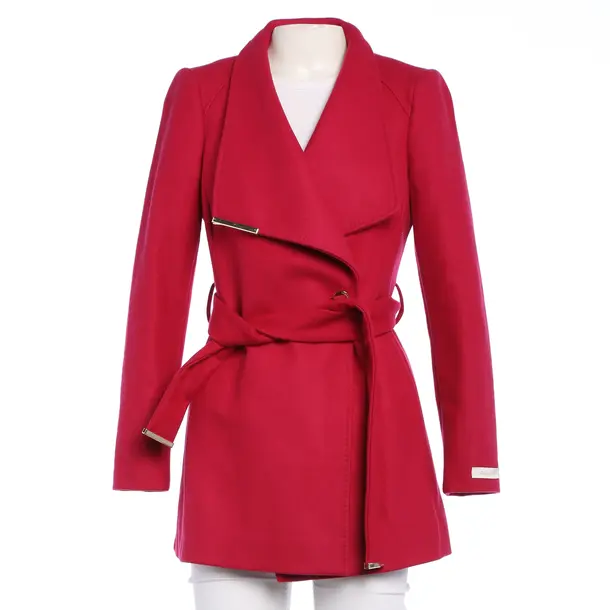 Winter Coat in Red, Wool, Ted Baker