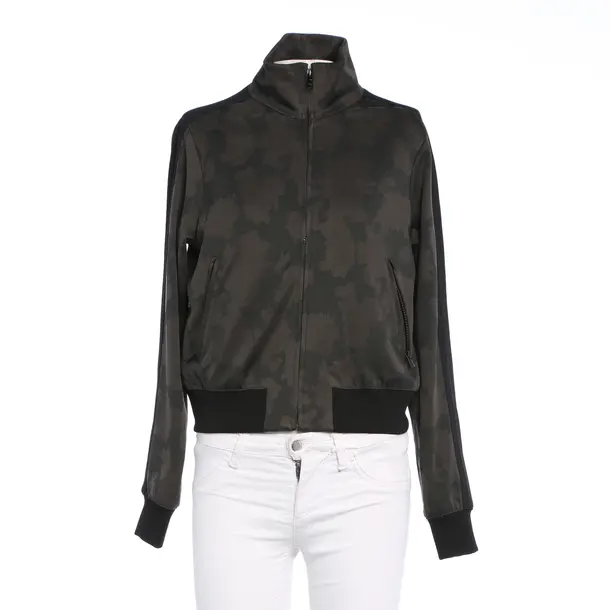 Sweatjacke in Schwarz, Cupro, Drykorn