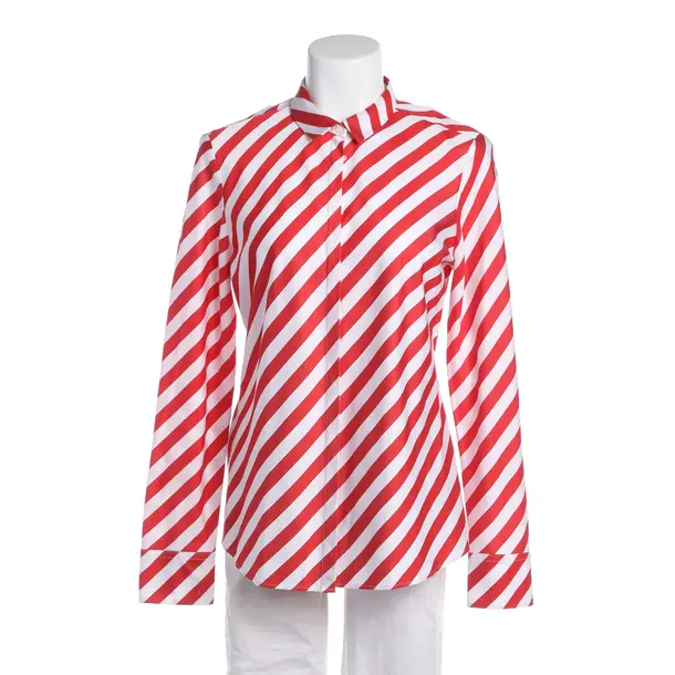 Bluse in Rot, Baumwolle, Van Laack