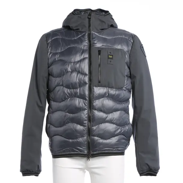 Winter Jacket in Gray, Polyamide, Blauer USA