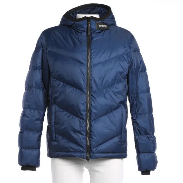 Mid-Season Jacket in Blue, Polyamide, Woolrich