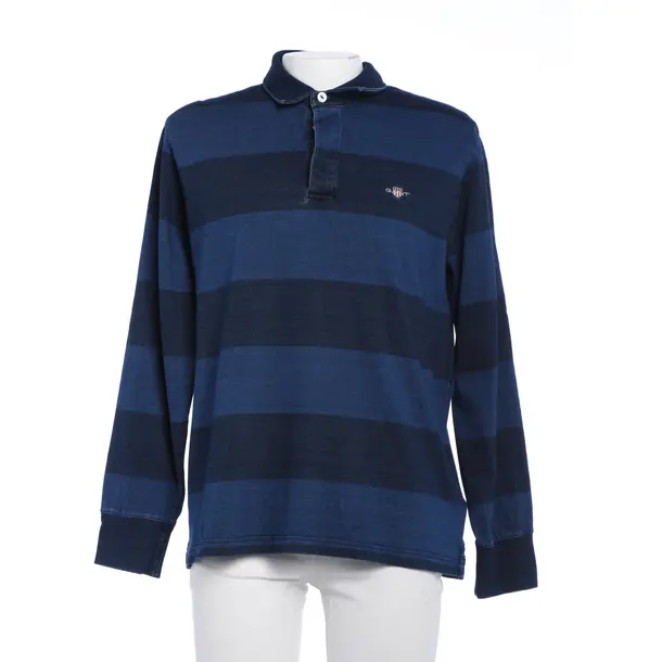 Longsleeve in Blau, Baumwolle, Gant
