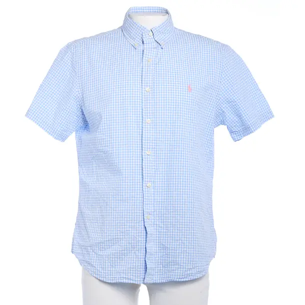 Hemd in Blau, Baumwolle, Lauren Ralph Lauren