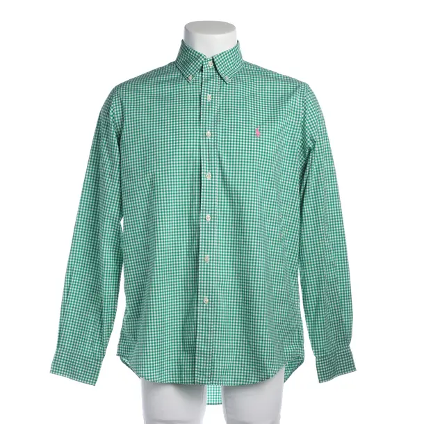 Hemd in Grün, Baumwolle, Polo Ralph Lauren