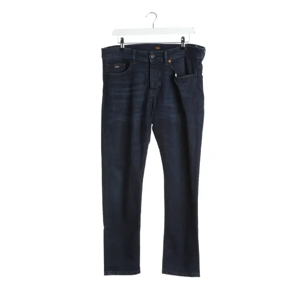 Jeans Straight Fit in Blau, Baumwolle, Hugo Boss Orange