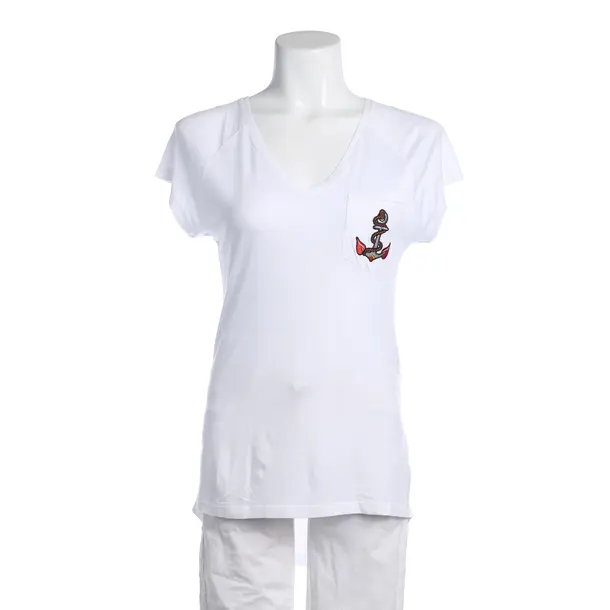 Shirt in White, Viscose, Karl Lagerfeld