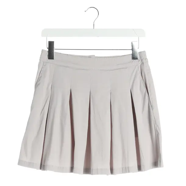 Rock, in Hellgrau, Baumwolle, Prada