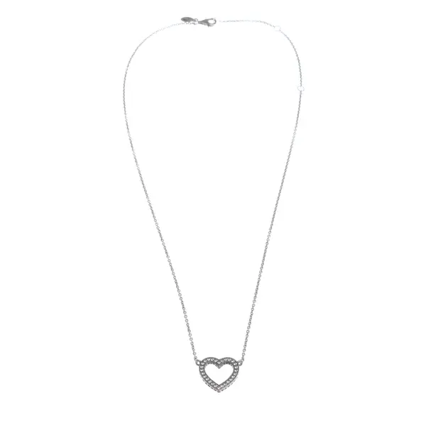 Halskette in Metallic, 925er Sterling Silber, Pandora