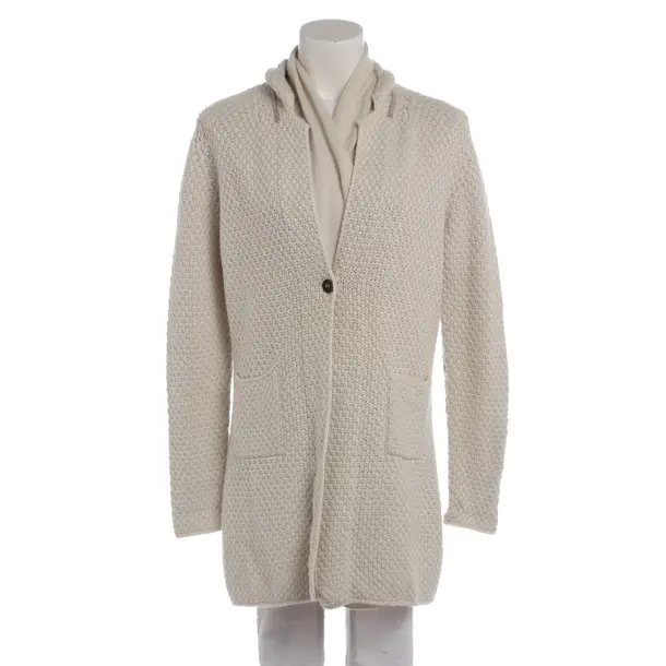 Strickjacke, in Hellgrau, Kaschmir, Fabiana Filippi