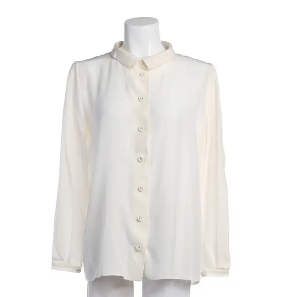 Blouse in White, Silk, Prada